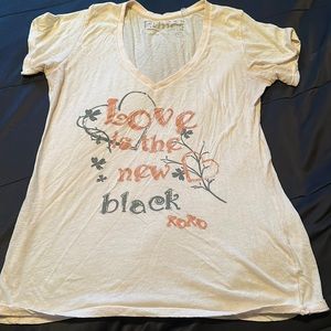 Woman fashion short sleeve top